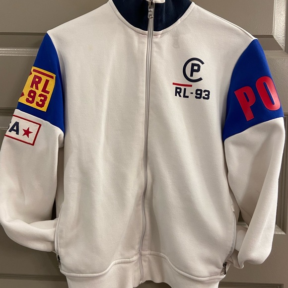 POLO RALPH LAUREN CP 93 Regatta Double-Knit Track Jacket Limited Edition L 14-16 - Picture 6 of 8